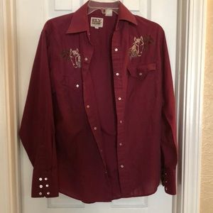 Vintage cowboy shirt